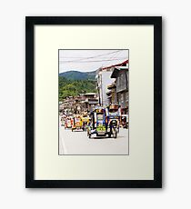 tricycle Framed Print