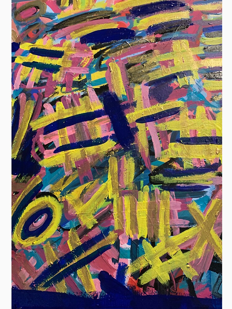 Chaos of Abstract Geometric Lines by Margaretmilrose