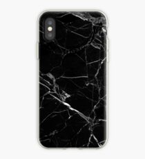 Black Marble iPhone Case