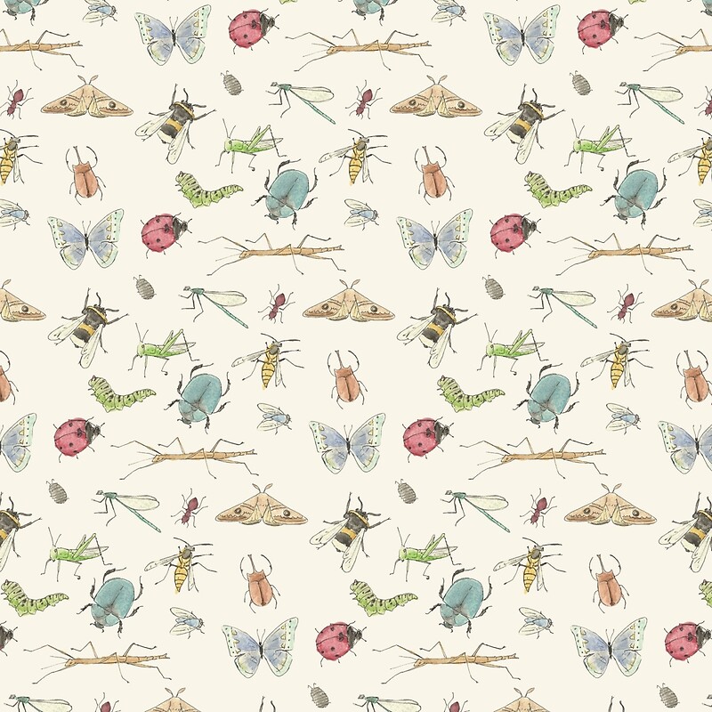 "Insect Pattern" by Holly Astle Redbubble