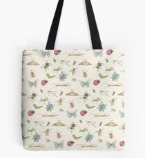 Insect Pattern Tote Bag