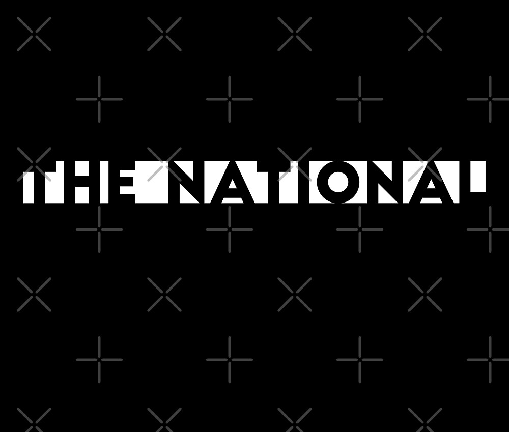 "The National Band Logo " by TheN Redbubble