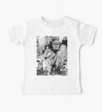 Rubbernorc Beer Monster Comic Collage Baby Tee