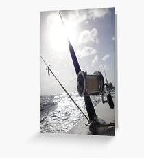 Gone Fishing Greeting Card