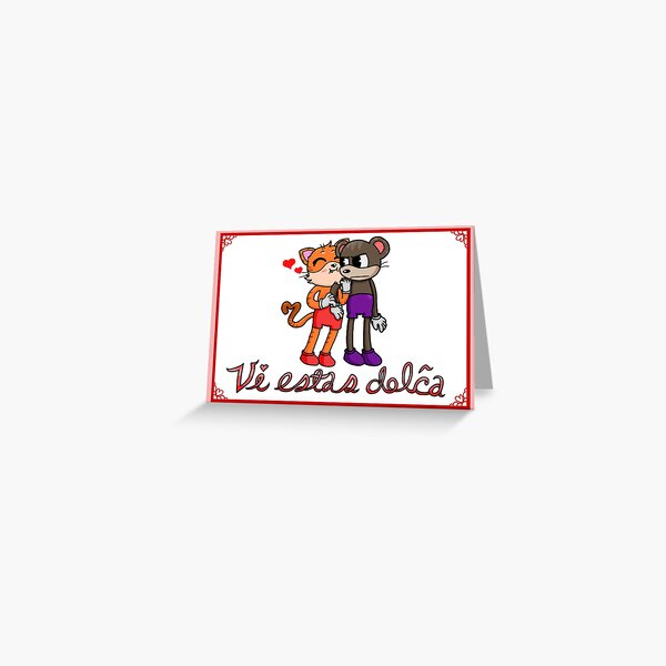 Vi estas dolĉa! - Sankt-Valentena tago Greeting Card