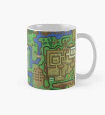 The Legend of Zelda: A Link to the Past Map Mug