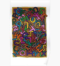 Alphabet Poster