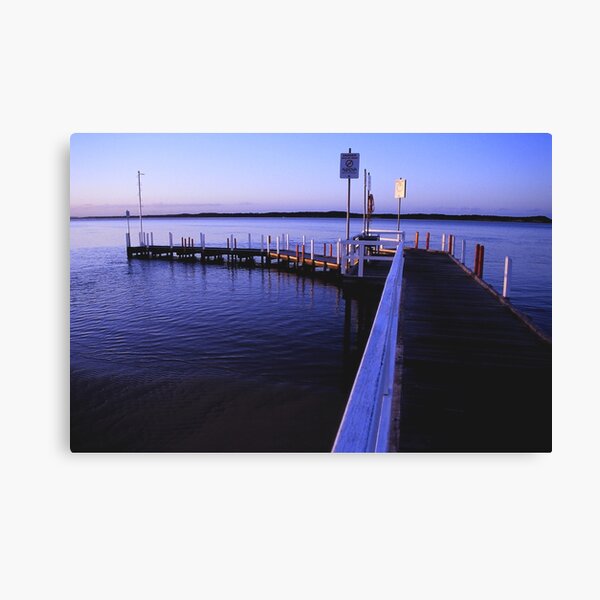 anderson inlet jetty inverloch Canvas Print