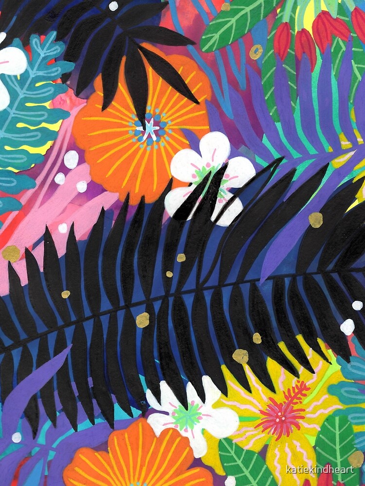Lila Paradies im Schatten von katiekindheart