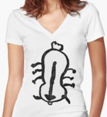 Avatar: Der letzte Luftbändiger / Sokkas Zeichnung / Appa Shirt mit V-Ausschnitt