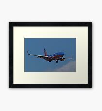 N293WN, Southwest Airlines, Boeing 737-7H4 Framed Print
