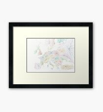 Neues Europa Gerahmtes Wandbild