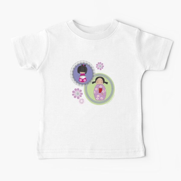kokeshi twins Baby T-Shirt