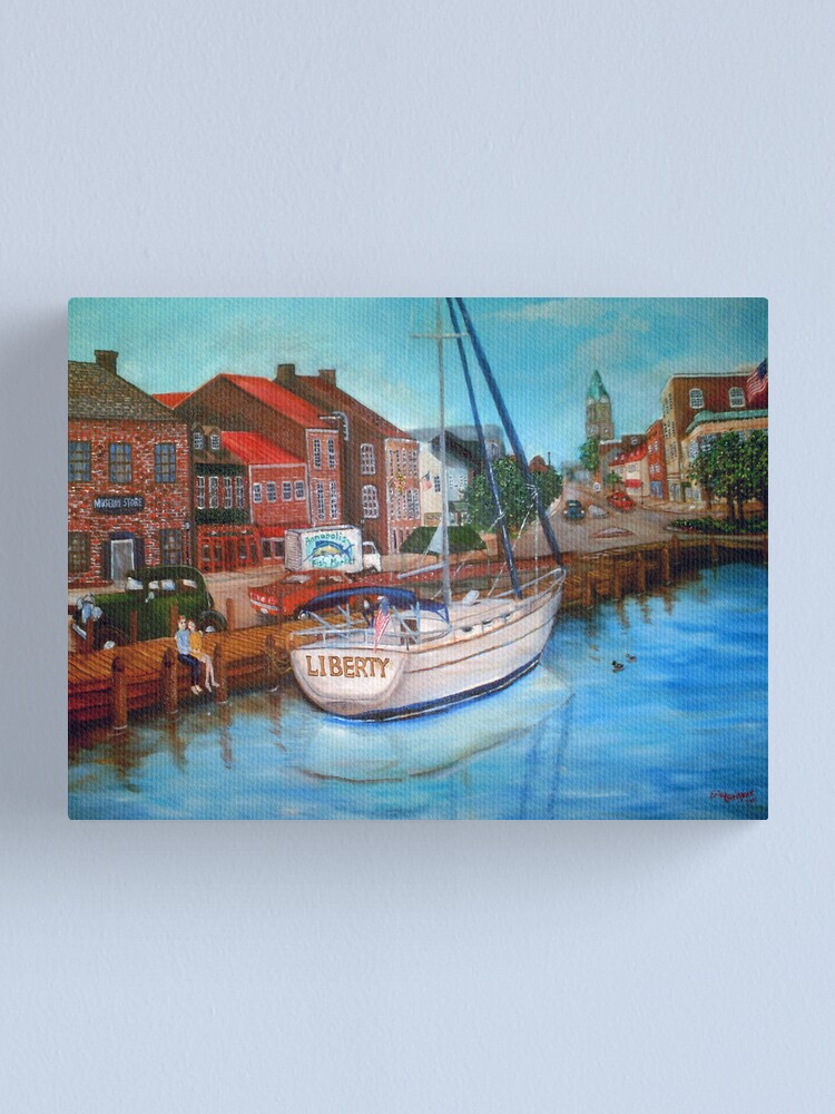 Alternate view of Liberty Canvas Print