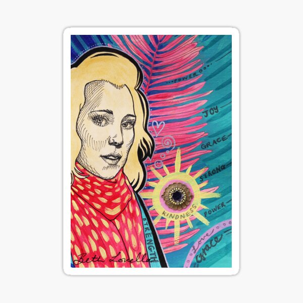 Trust (card) - The Lion and the Lamb Sticker