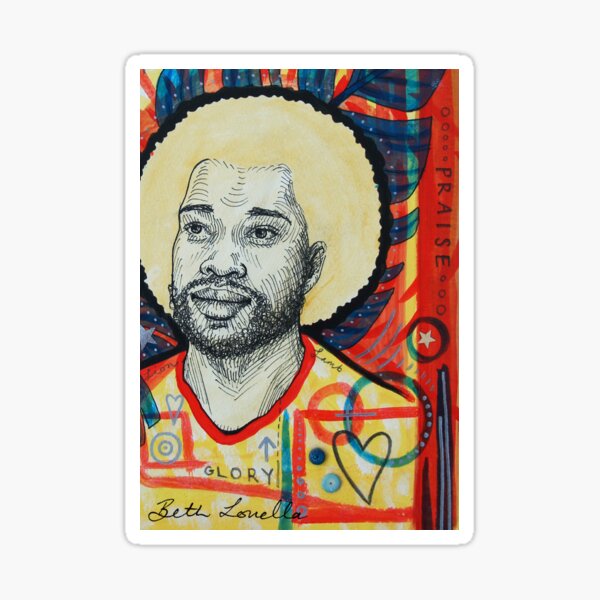 Glory (card) - The Lion and the Lamb Sticker