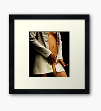 Buttons Framed Print