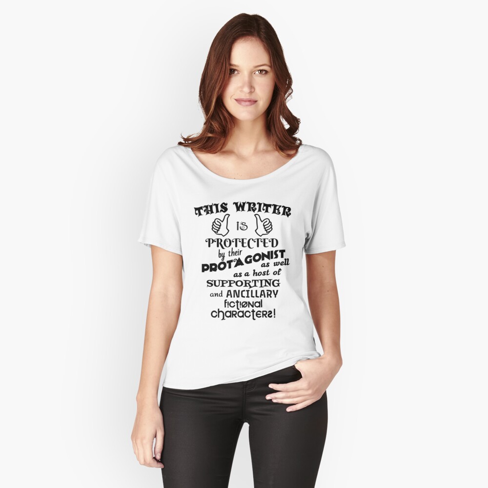 This Writer is Protected Relaxed Fit T-Shirt