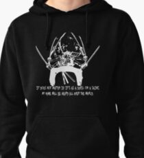 Asura Zoro Version White Pullover Hoodie