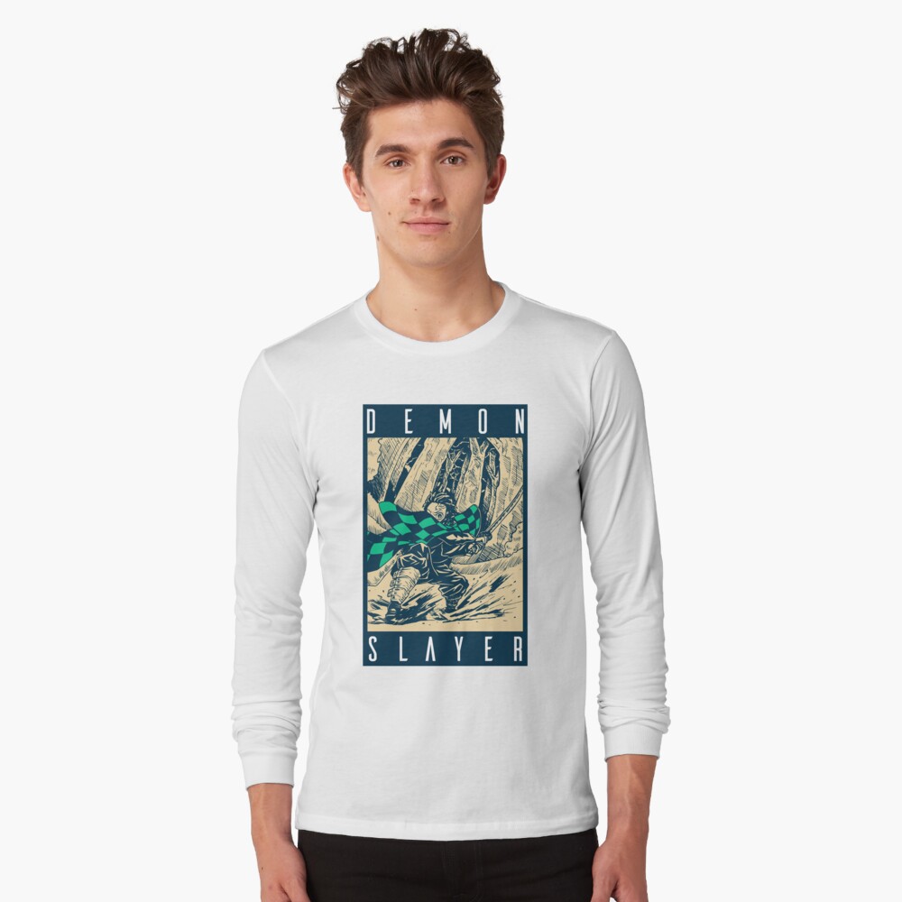 Demon Slayer Vintage Long Sleeve T-Shirt