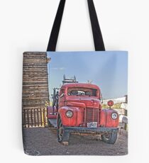 Goldfield Fire truck HDR Tote Bag
