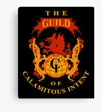 The Guild of Calamitous Intent - The Venture Brothers Canvas Print