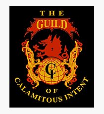 The Guild of Calamitous Intent - The Venture Brothers Photographic Print