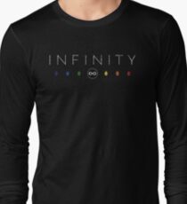 Infinity - White Dirty Long Sleeve T-Shirt