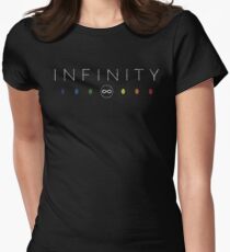 Infinity - White Dirty Women's Fitted T-Shirt