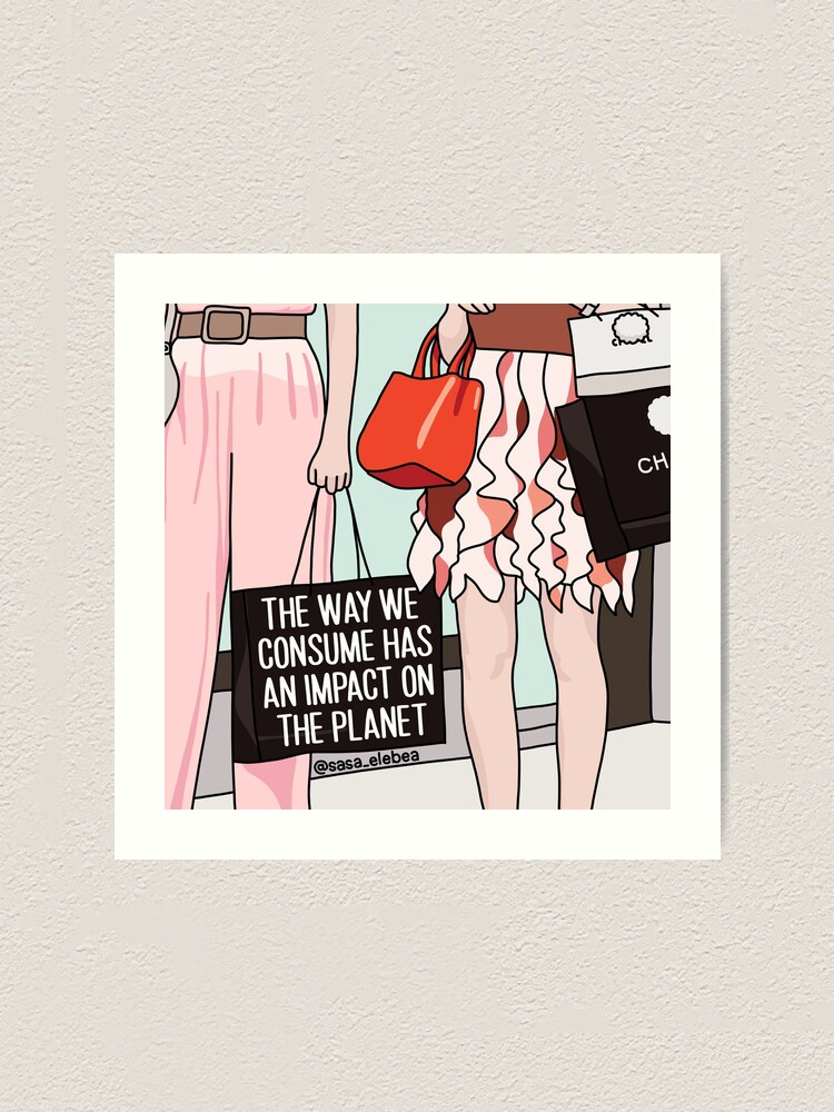 Alternate view of Consume by Sasa Elebea Art Print