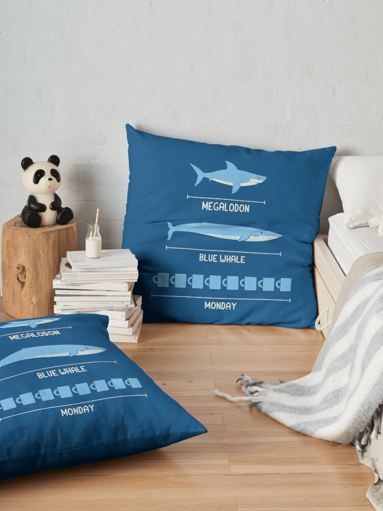Alternate view of The Longest Things Floor Pillow