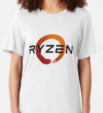 Best Seller - Amd Ryzen Logo Merchandise Slim Fit T-Shirt