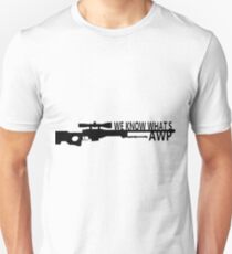 We know what's AWP Unisex T-Shirt