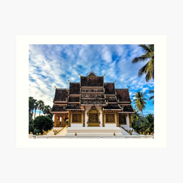Royal Buddhist Temple Art Print