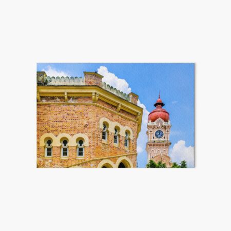 Colonial Clocktower Art Board Print