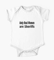 Sheriff One Piece - Short Sleeve