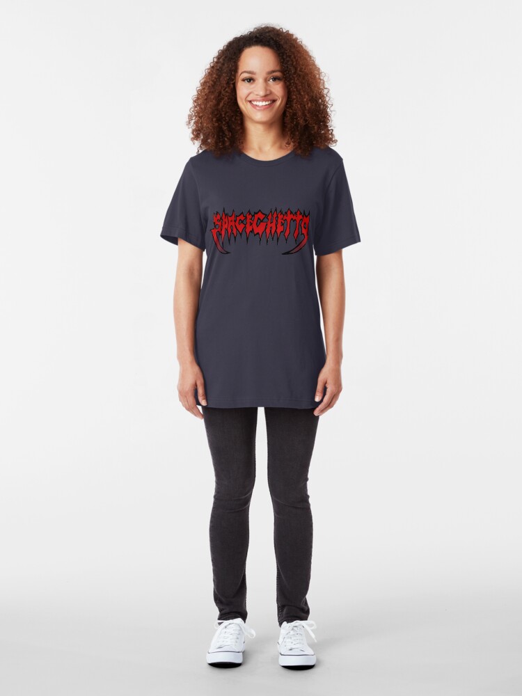 Alternate view of SpaceGhetto Metal Slim Fit T-Shirt