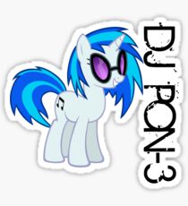 DJ PON-3 Sticker