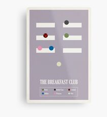 The Breakfast Club Metal Print