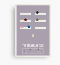 The Breakfast Club Canvas Print