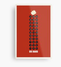 Die Hard Metal Print