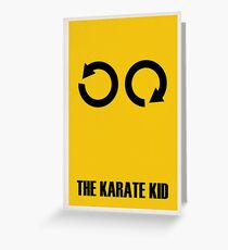 The Karate Kid Greeting Card