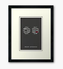 Rear Window Framed Print