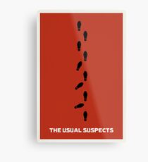 The Usual Suspects Metal Print