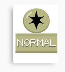 Pokemon Type - Normal Canvas Print
