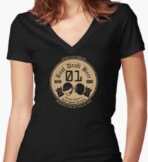 Draft Punk Beer Women's Fitted V-Neck T-Shirt