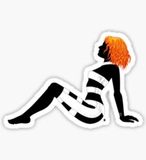 Leeloo Dallas Mudflap (mirror) Sticker