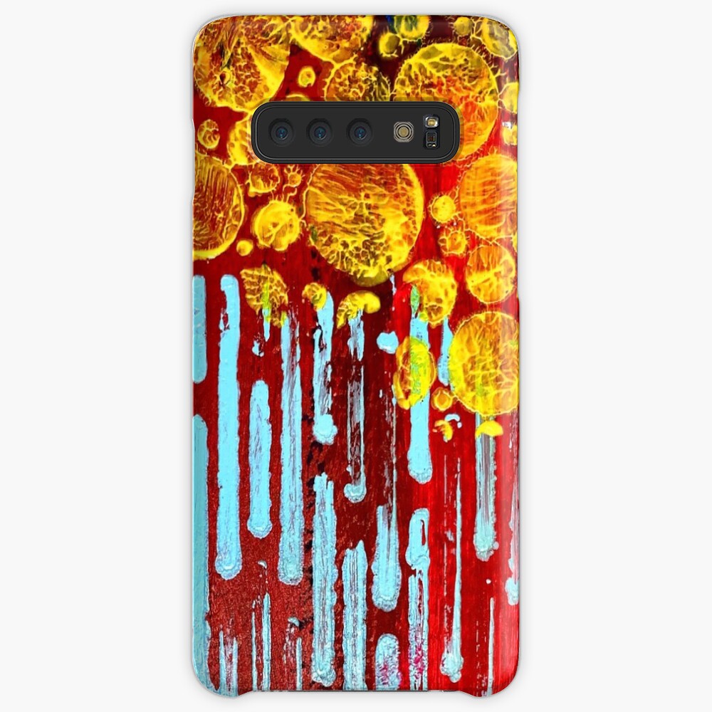 Yellow Flowers on a Blue Sky Case & Skin for Samsung Galaxy