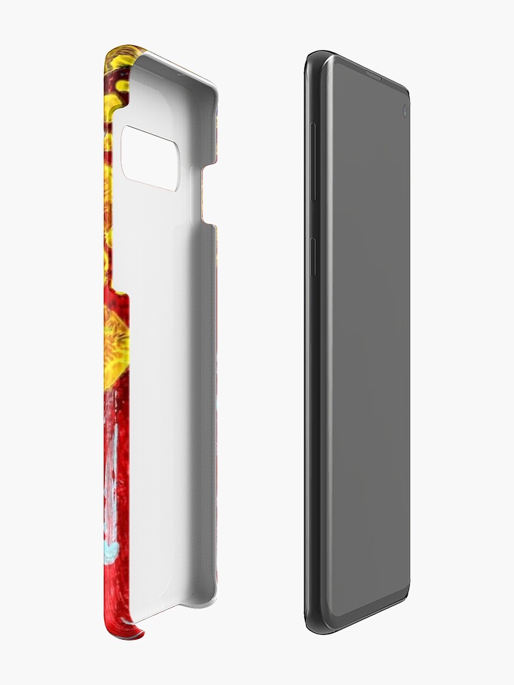 Alternate view of Yellow Flowers on a Blue Sky Case & Skin for Samsung Galaxy