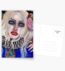 Trying to remember to forget, or forget to remember Postcards
